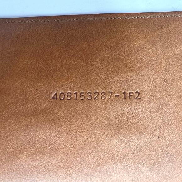 Ralph Lauren Womens Crocodile Brown Belt with Wicker Detail MSRP $2250 Size Med - Picture 11 of 15